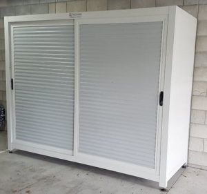 metal storage locker cabinet