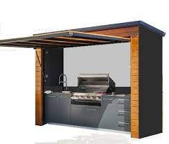 outdoor kitchen pod