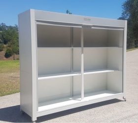 Linen storage cabinet