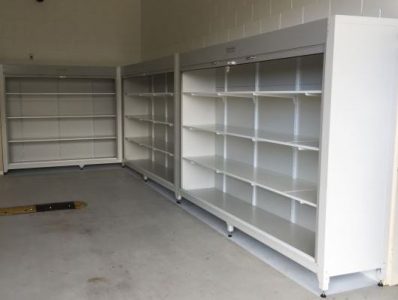 Workplace storage lockers