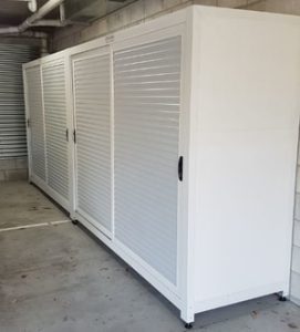 Car park storage locker